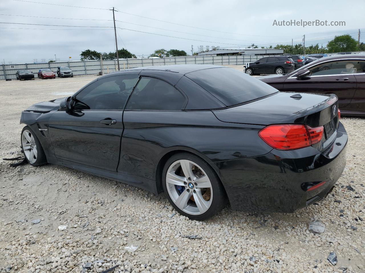 2015 Bmw M4  Black vin: WBS3U9C57FJ968511