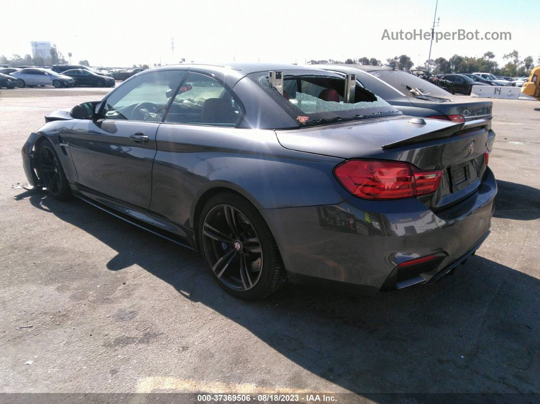 2016 Bmw M4   Gray vin: WBS3U9C57GP968927