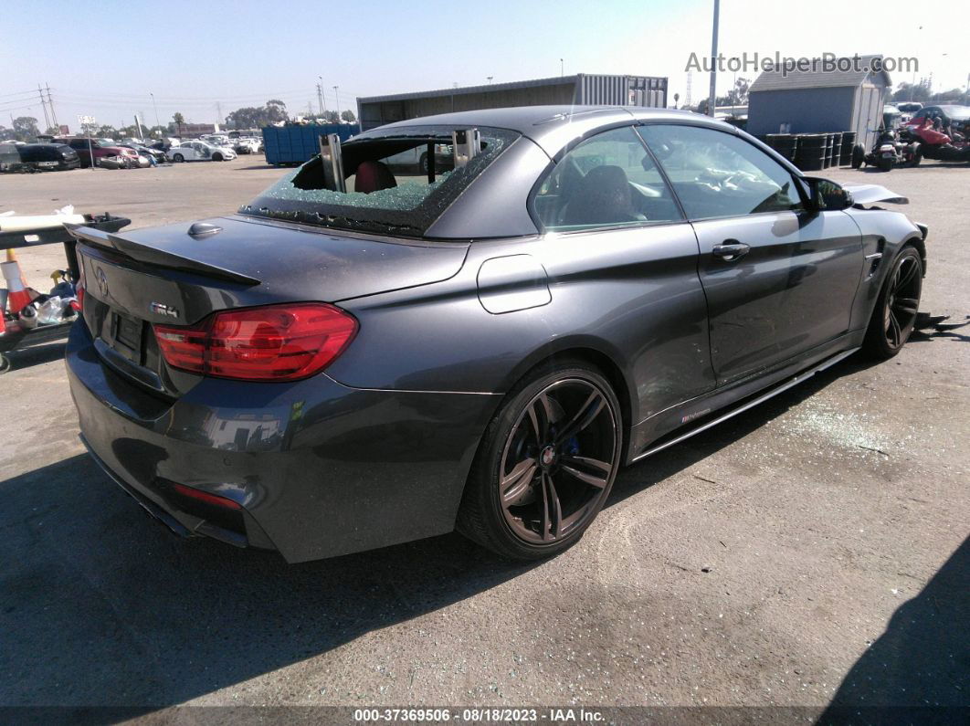 2016 Bmw M4   Gray vin: WBS3U9C57GP968927