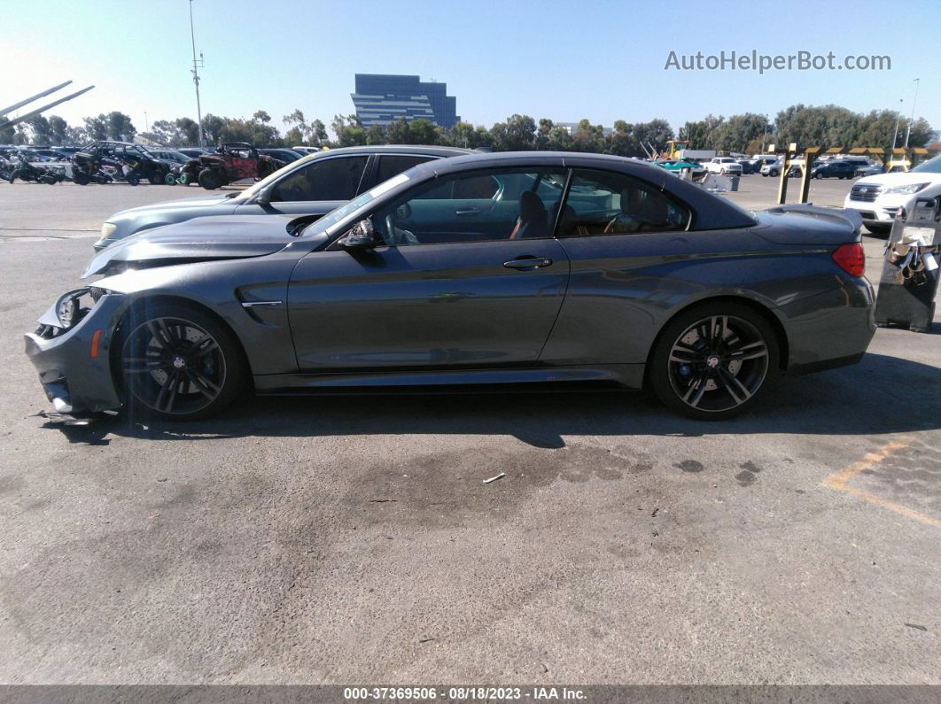 2016 Bmw M4   Gray vin: WBS3U9C57GP968927