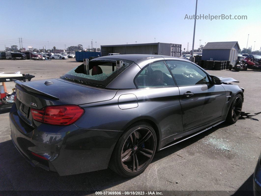 2016 Bmw M4   Gray vin: WBS3U9C57GP968927