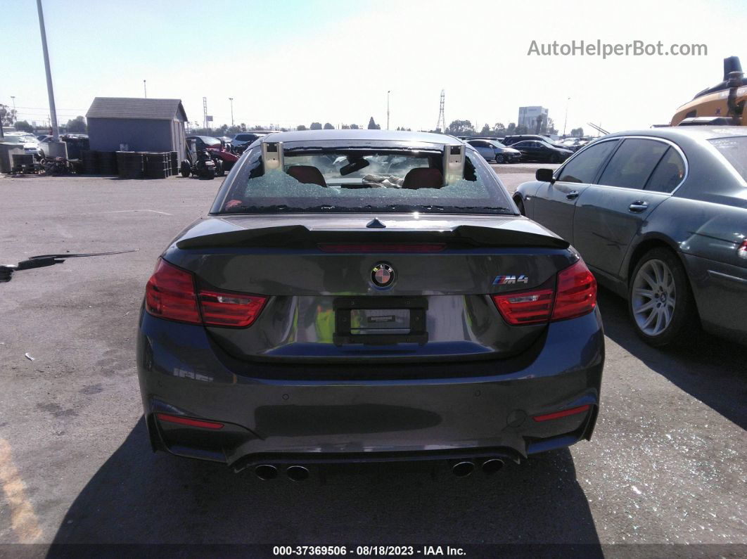 2016 Bmw M4   Gray vin: WBS3U9C57GP968927