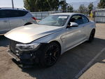 2016 Bmw M4  Silver vin: WBS3U9C57GP968992