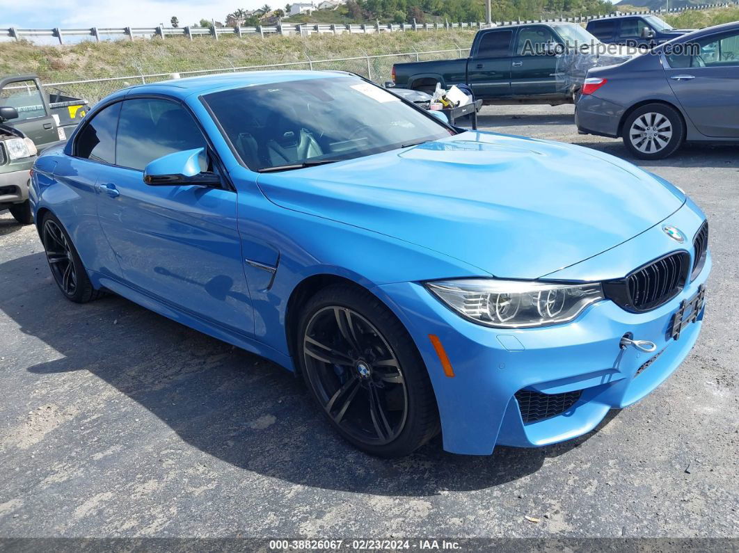 2016 Bmw M4   Blue vin: WBS3U9C58GP969245