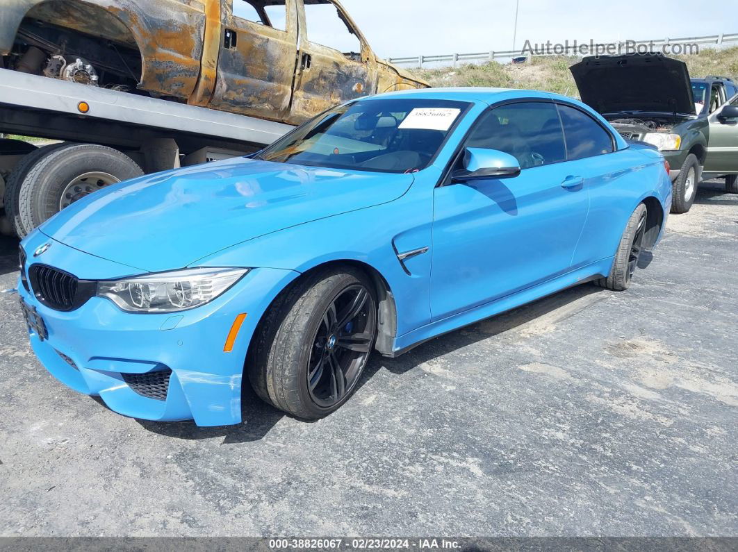 2016 Bmw M4   Blue vin: WBS3U9C58GP969245