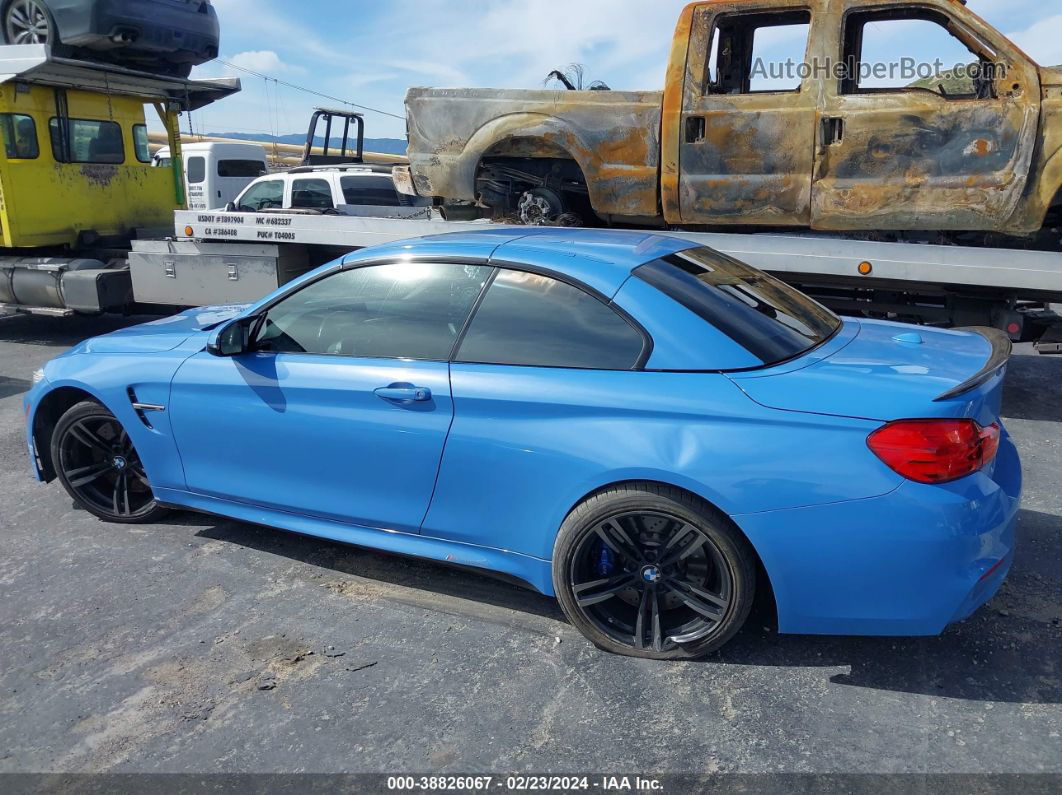 2016 Bmw M4   Blue vin: WBS3U9C58GP969245