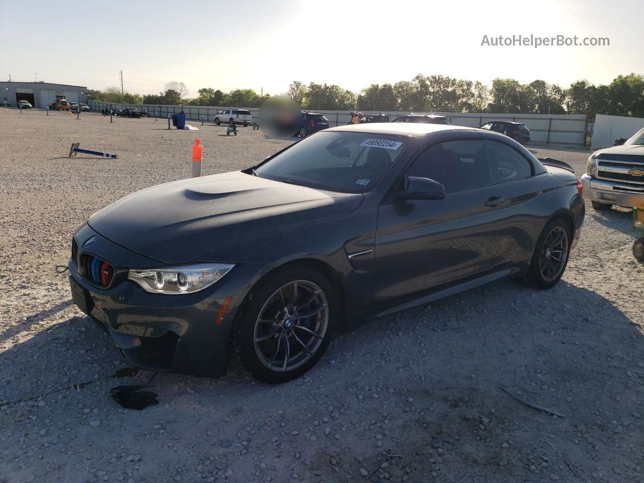 2015 Bmw M4  Gray vin: WBS3U9C59FJ968333