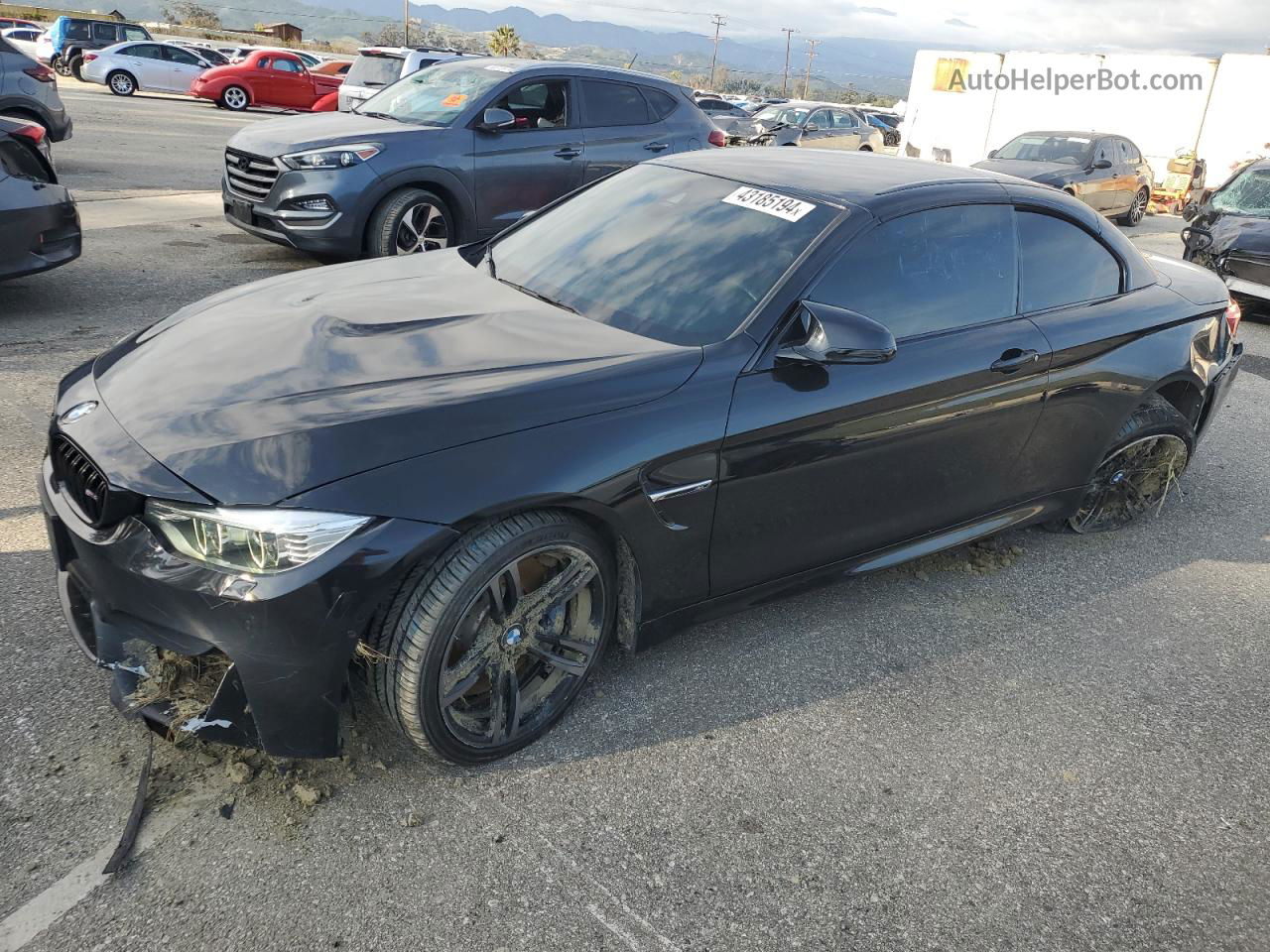 2015 Bmw M4  Black vin: WBS3U9C59FP967969