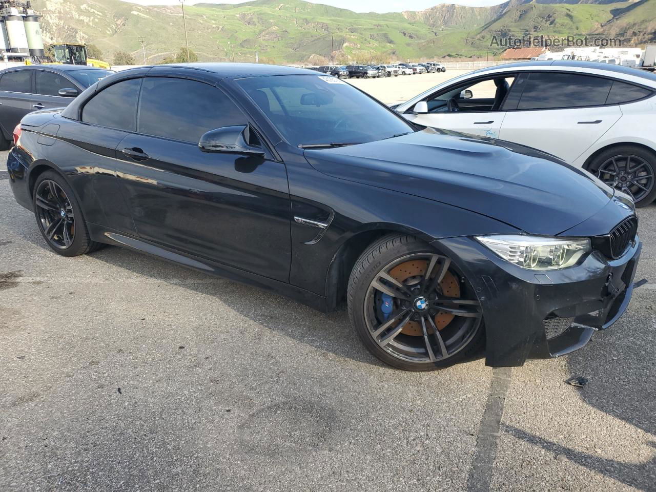 2015 Bmw M4  Black vin: WBS3U9C59FP967969