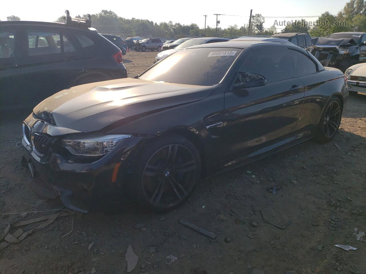 2016 Bmw M4  Black vin: WBS3U9C59GP968945