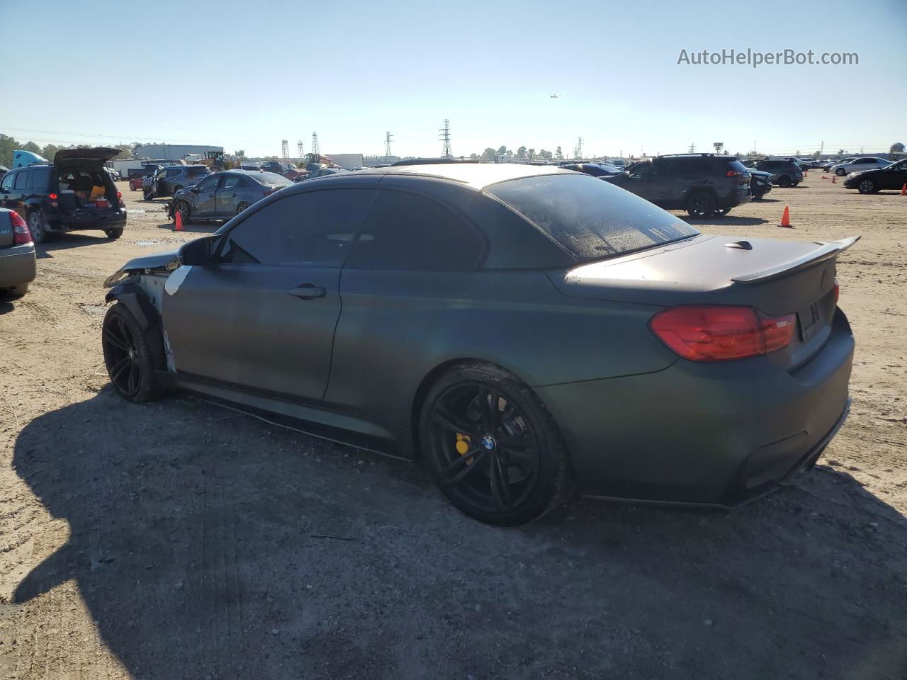 2016 Bmw M4  Green vin: WBS3U9C59GP970209