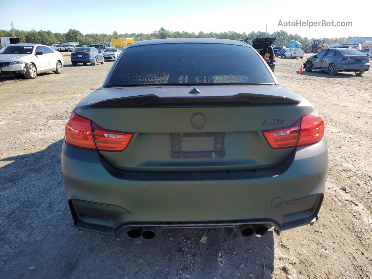 2016 Bmw M4  Green vin: WBS3U9C59GP970209