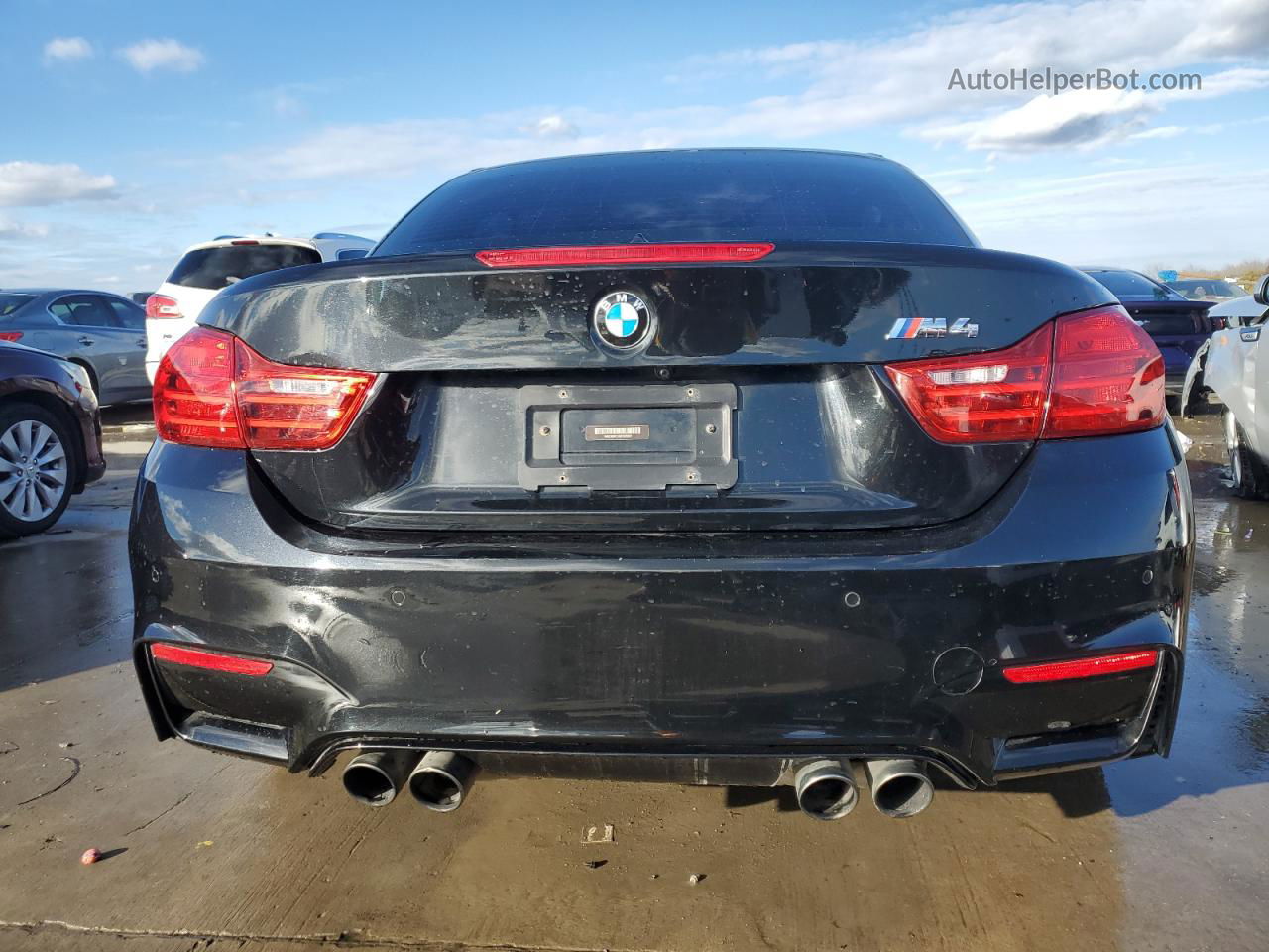 2016 Bmw M4  Black vin: WBS3U9C5XGP969991