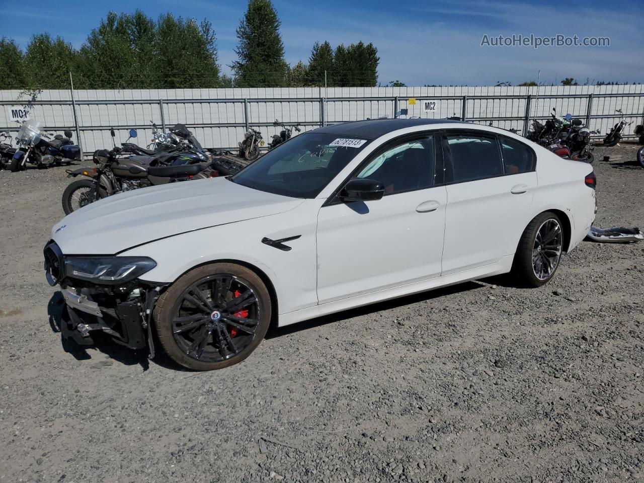 ブリヂストン ポテンザ 2023年製　純正ホイール　4本　BMW M5 ブリヂストン ポテンザ 2023年製 純正ホイール 4本 BMW M5