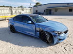 2017 Bmw M3  Blue vin: WBS8M9C30H5G85547