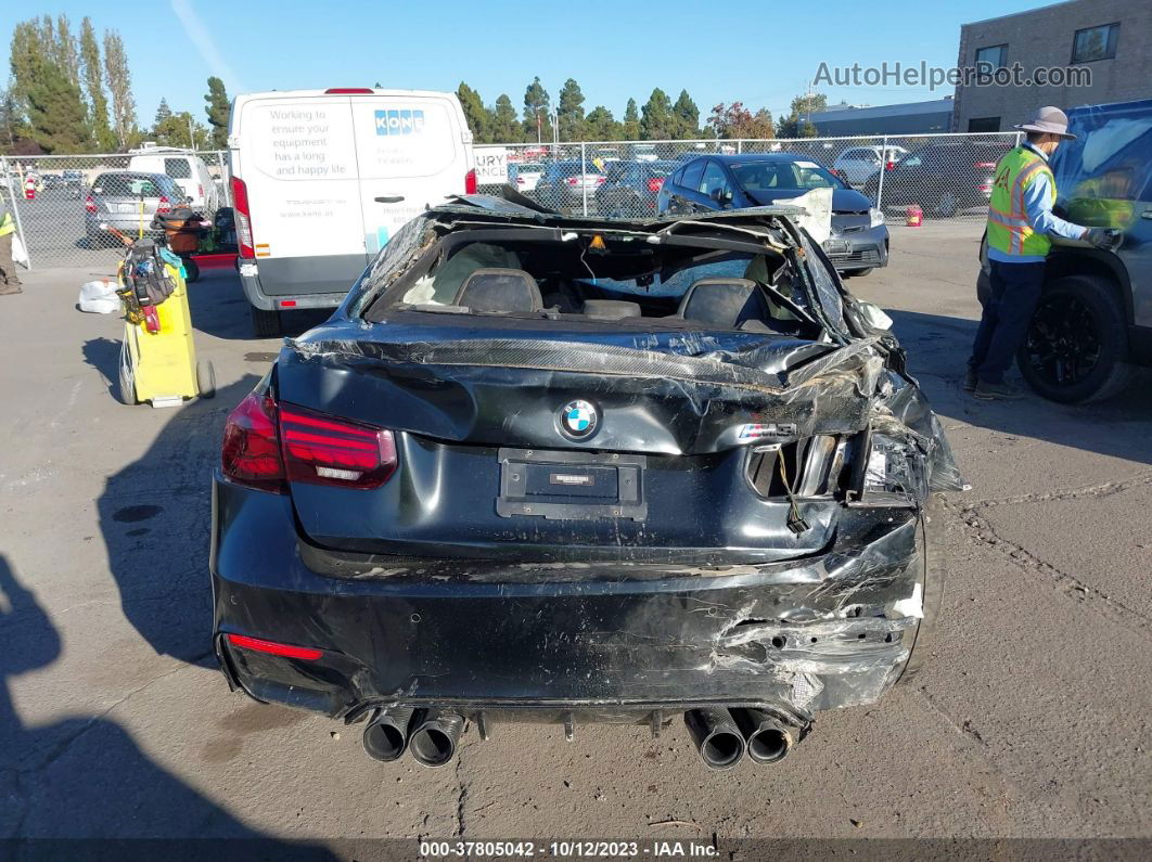 2017 Bmw M3 Black vin: WBS8M9C31H5G85119