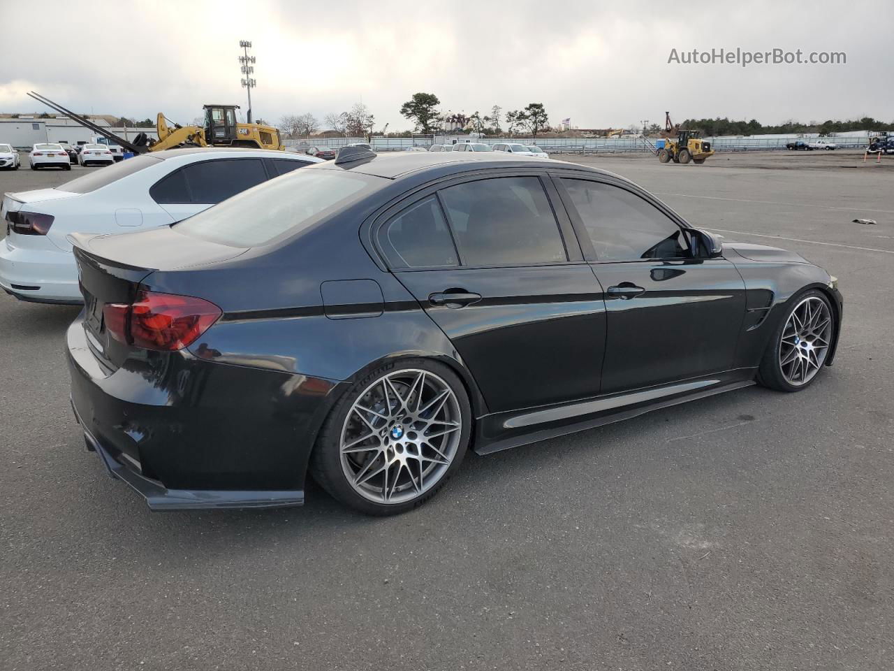 2017 Bmw M3 Black vin: WBS8M9C31H5G85816