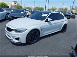 2017 Bmw M3   White vin: WBS8M9C33H5G86157