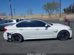 2017 Bmw M3   White vin: WBS8M9C33H5G86157