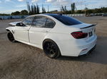 2017 Bmw M3  White vin: WBS8M9C34H5G85065