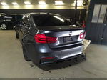 2017 Bmw M3   Серый vin: WBS8M9C35H5G85589