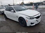 2017 Bmw M3   White vin: WBS8M9C36H5G85066