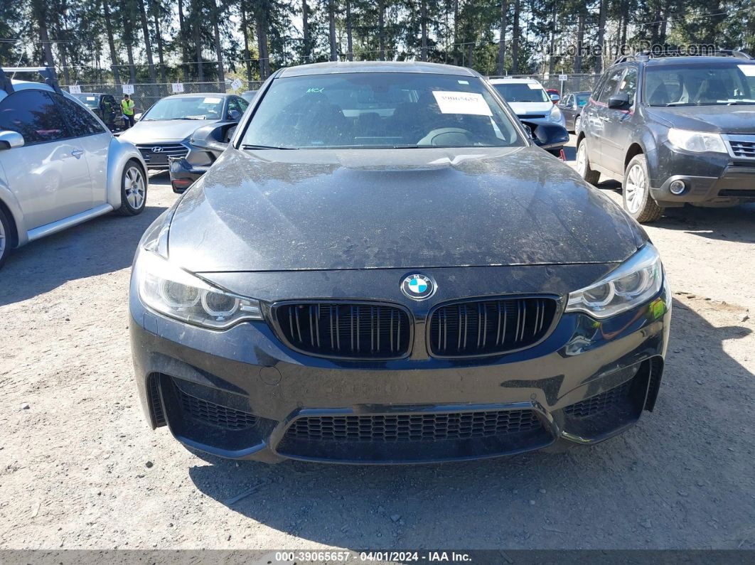 2017 Bmw M3   Black vin: WBS8M9C36H5G85617