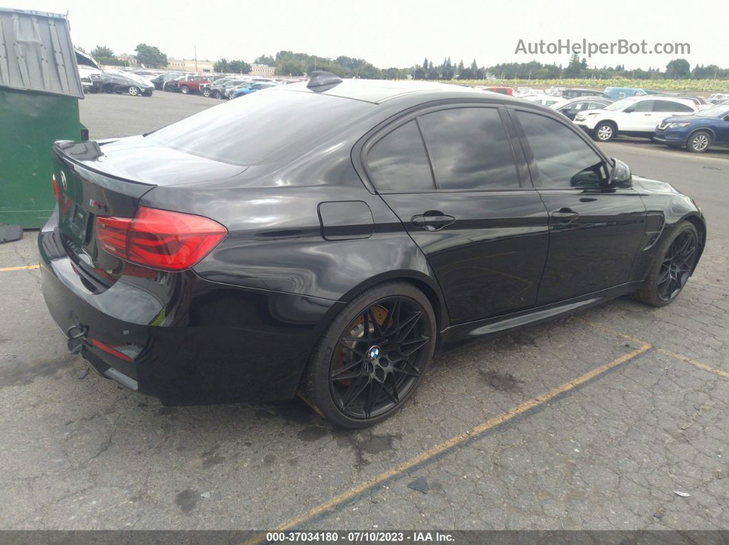 2017 Bmw M3   Black vin: WBS8M9C37H5G84928