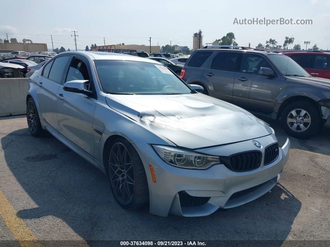 2017 Bmw M3   Light Blue vin: WBS8M9C37H5G85450