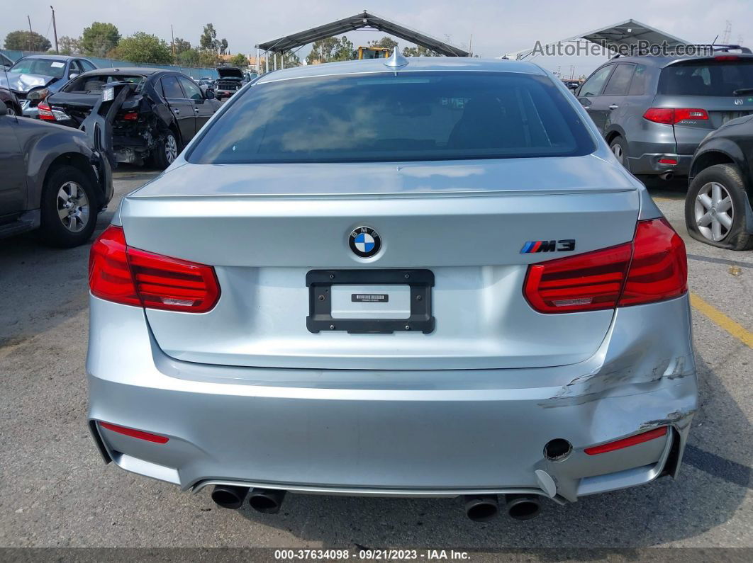 2017 Bmw M3   Light Blue vin: WBS8M9C37H5G85450