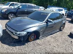 2017 Bmw M3   Gray vin: WBS8M9C37H5G86176