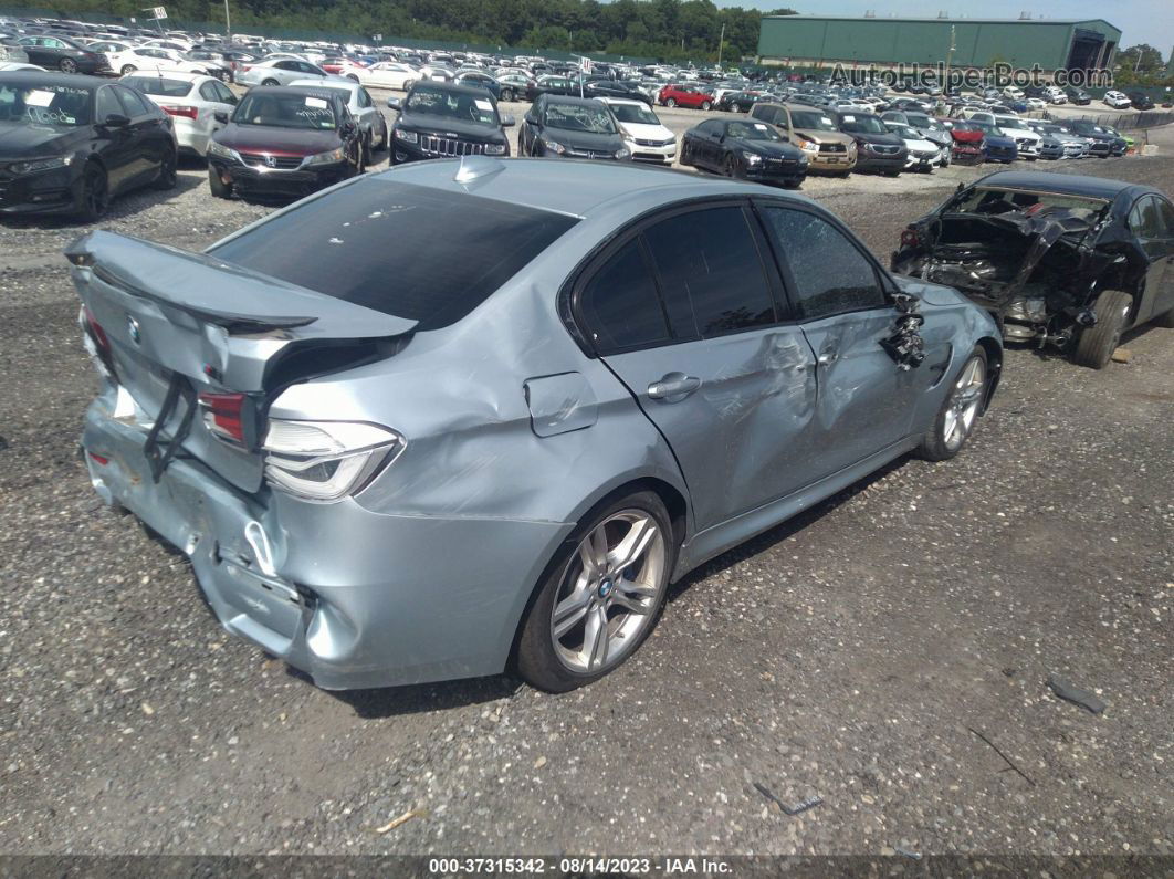 2017 Bmw M3   Silver vin: WBS8M9C38H5G85716