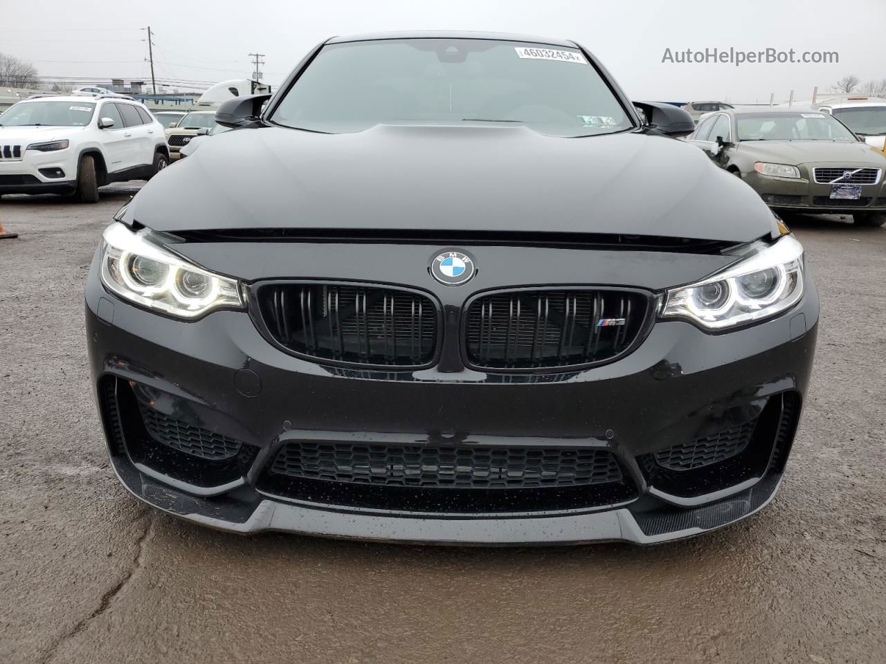 2017 Bmw M3  Black vin: WBS8M9C39H5G85594