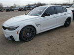 2018 Bmw M3  White vin: WBS8M9C50J5L00962