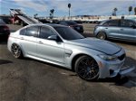 2017 Bmw M3  Silver vin: WBS8M9C51H5G42059