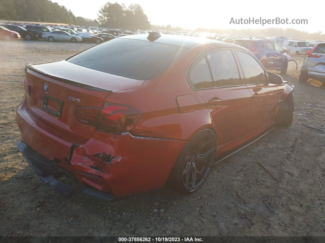 2017 Bmw M3 Red vin: WBS8M9C52H5G83624