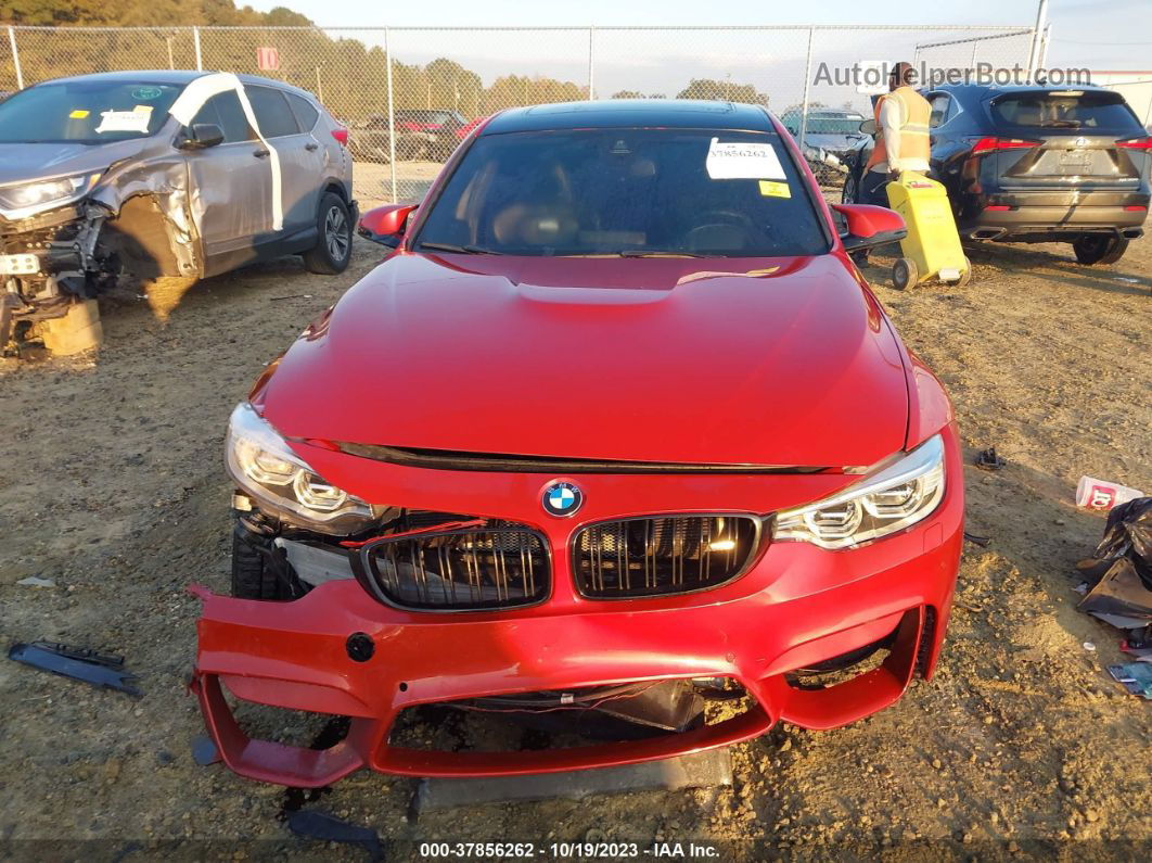 2017 Bmw M3 Red vin: WBS8M9C52H5G83624