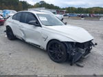 2017 Bmw M3 White vin: WBS8M9C52H5G83753