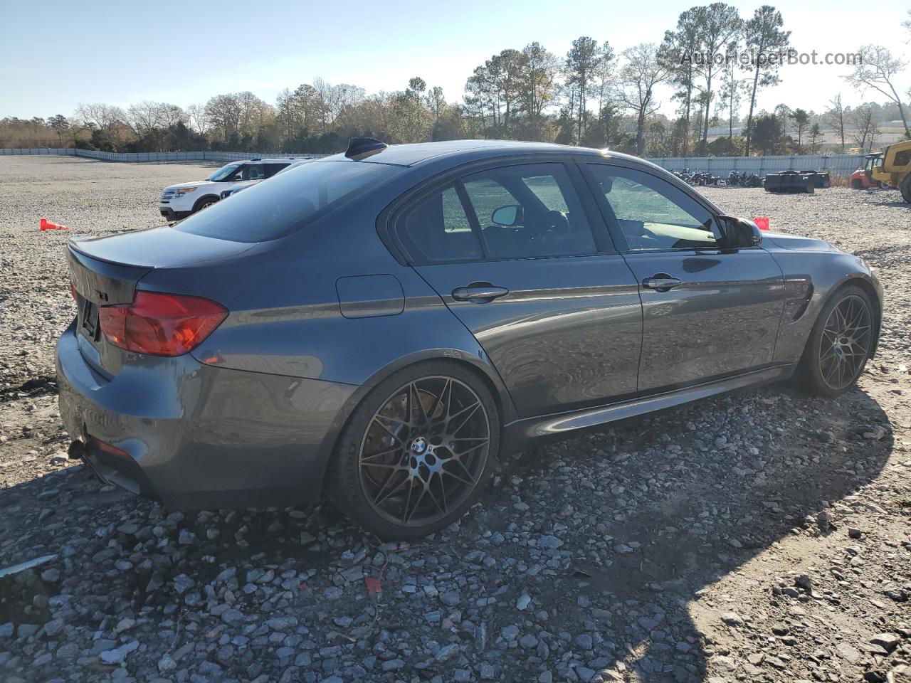 2018 Bmw M3  Gray vin: WBS8M9C52J5J78041