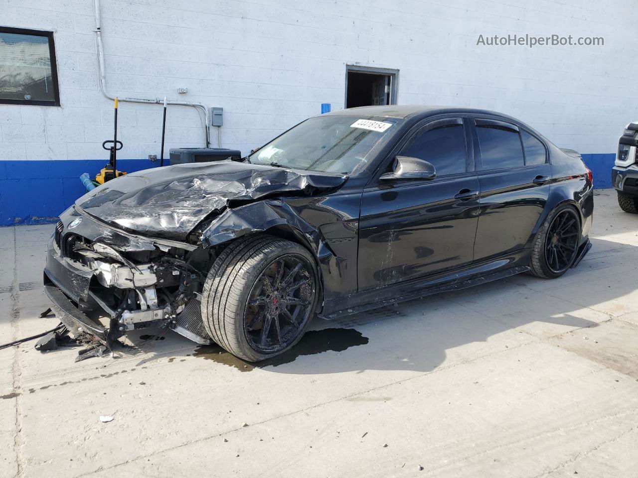 2017 Bmw M3  Black vin: WBS8M9C53H5G83759