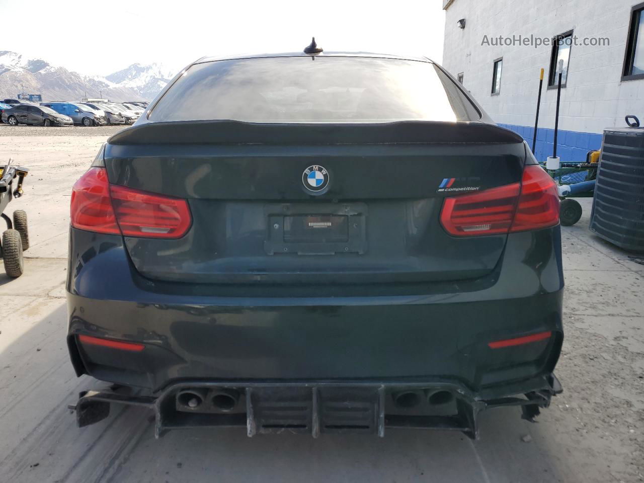 2017 Bmw M3  Black vin: WBS8M9C53H5G83759