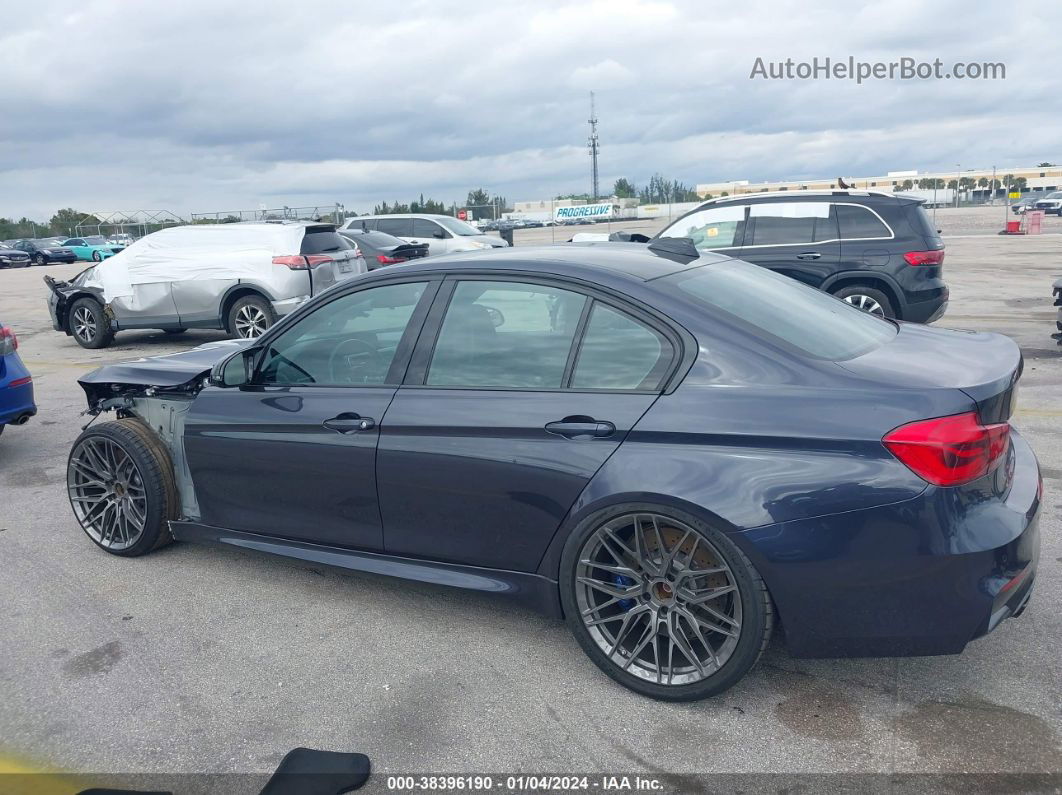 2017 Bmw M3   Dark Blue vin: WBS8M9C54H5G84211