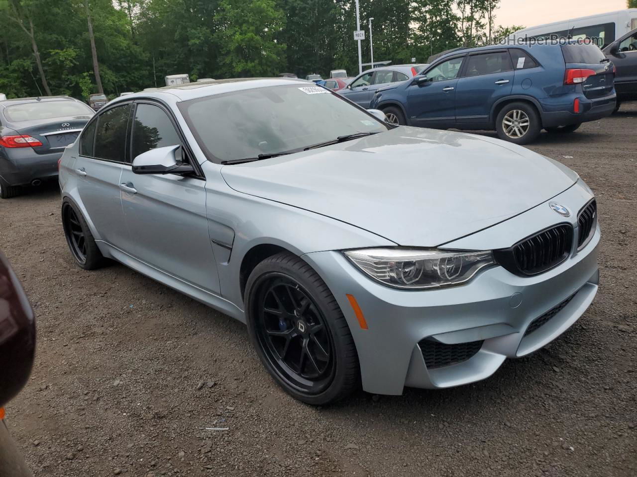 2017 Bmw M3  Blue vin: WBS8M9C56H5G84324