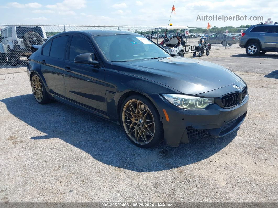 2017 Bmw M3   Black vin: WBS8M9C57H5G41921