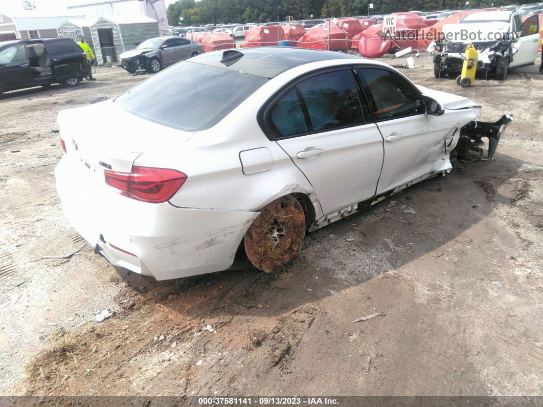 2018 Bmw M3   White vin: WBS8M9C57J5J78178