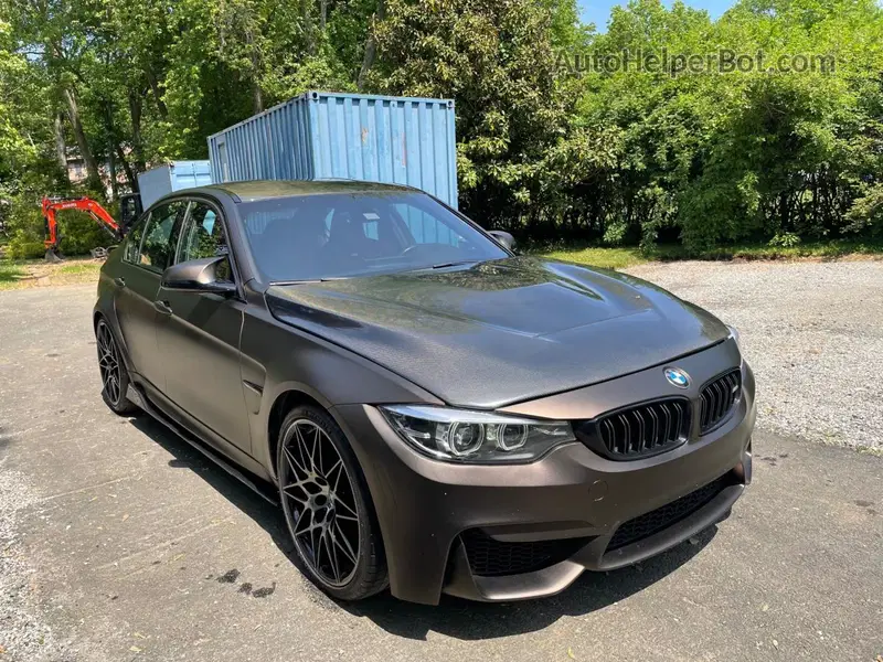 Price & History 2018 Bmw M3 3.0l 6 vin: WBS8M9C58J5L71987