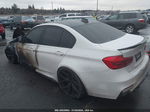 2017 Bmw M3   White vin: WBS8M9C59H5G83314