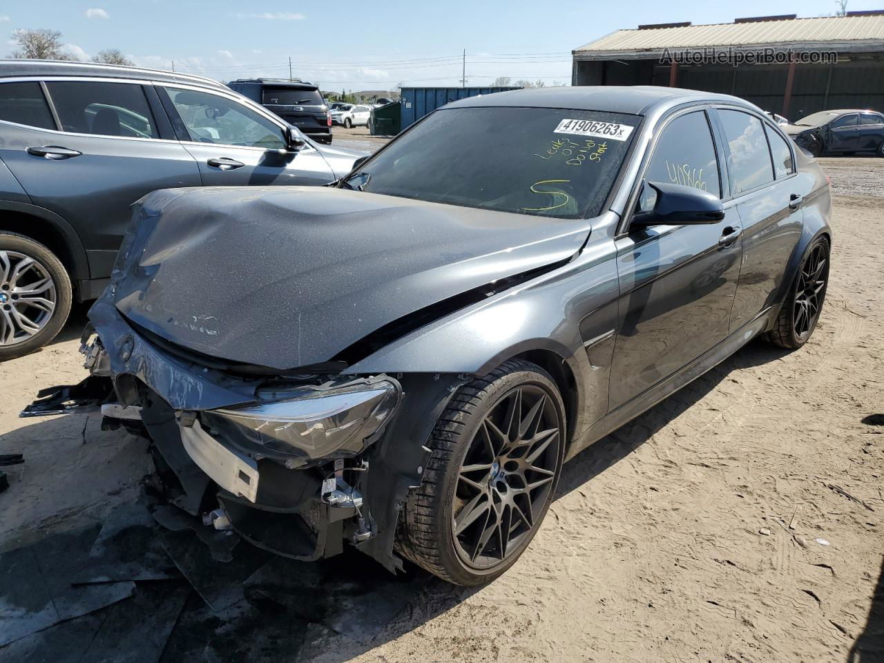 Price & History 2018 Bmw M3 3.0l 6 vin: WBS8M9C59J5J78313