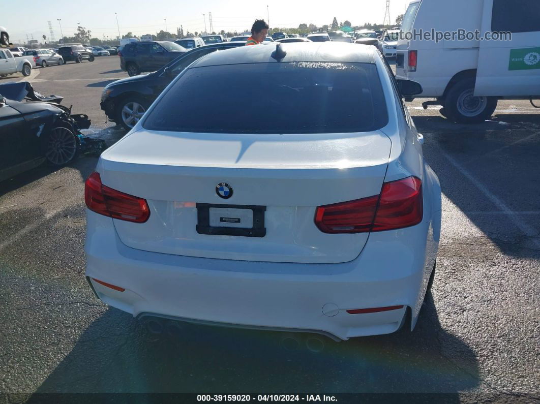 2017 Bmw M3   White vin: WBS8M9C5XH5G84391