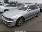 2003 Bmw 5 Series M5 Silver vin: WBSDE93483CF93045